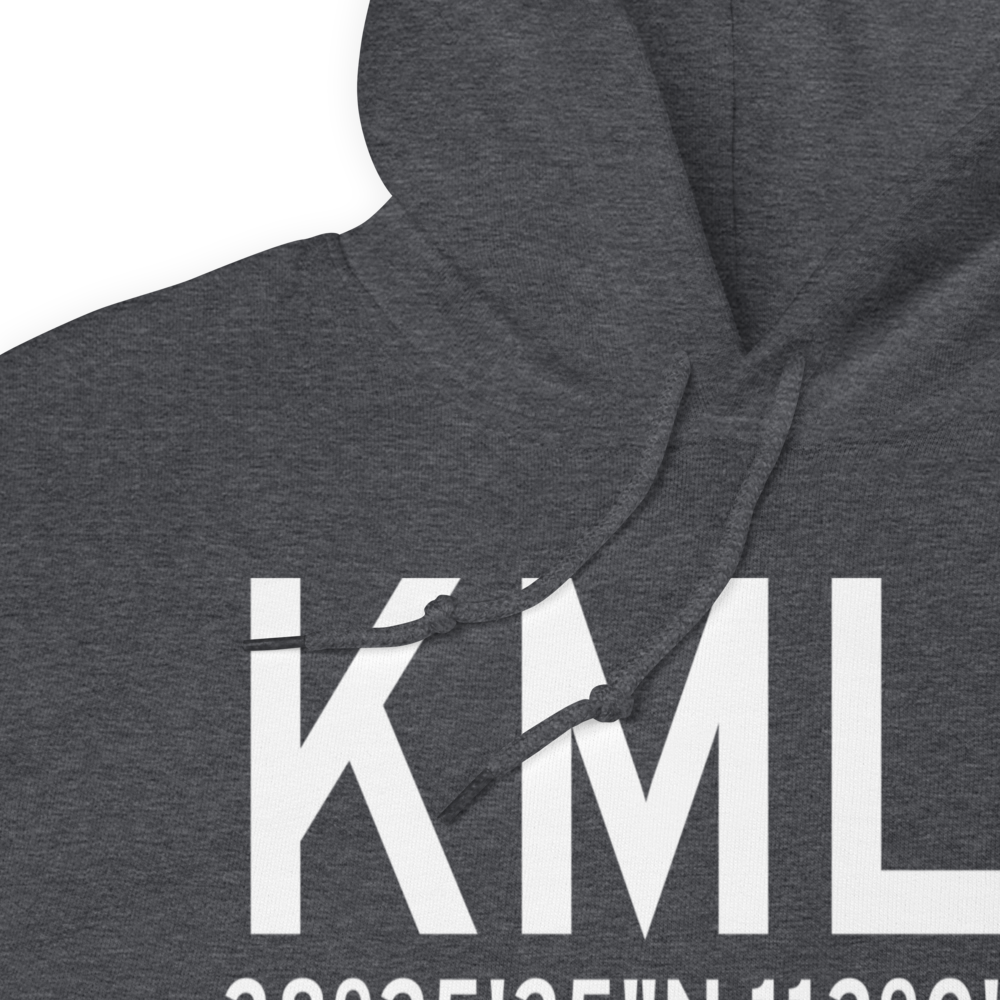 Milford Municipal-Ben and Judy Briscoe Field (KMLF) ICAO Hoodie Sweatshirt 