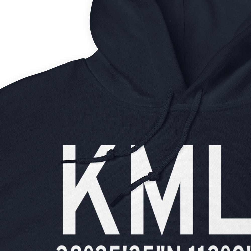 Milford Municipal-Ben and Judy Briscoe Field (KMLF) ICAO Hoodie Sweatshirt 