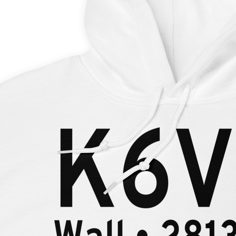 Wall Municipal Airport (K6V4) ICAO Hoodie Sweatshirt 
