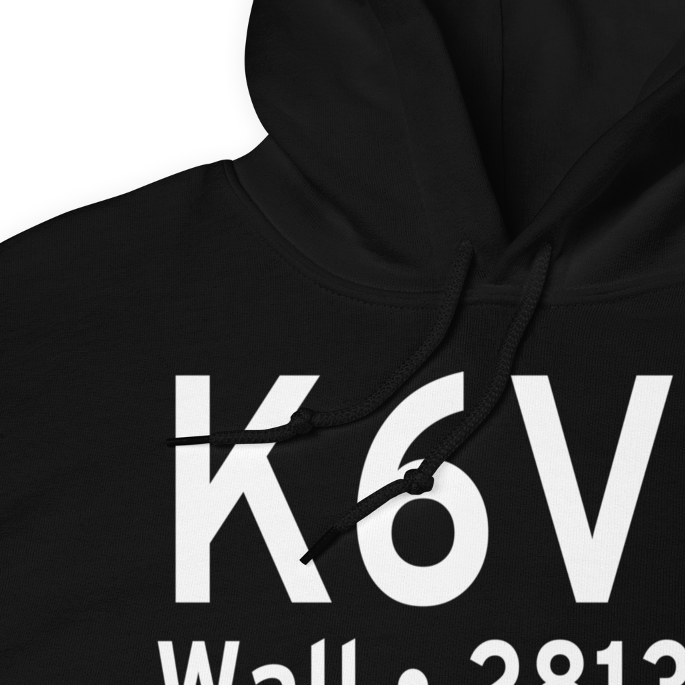 Wall Municipal Airport (K6V4) ICAO Hoodie Sweatshirt 