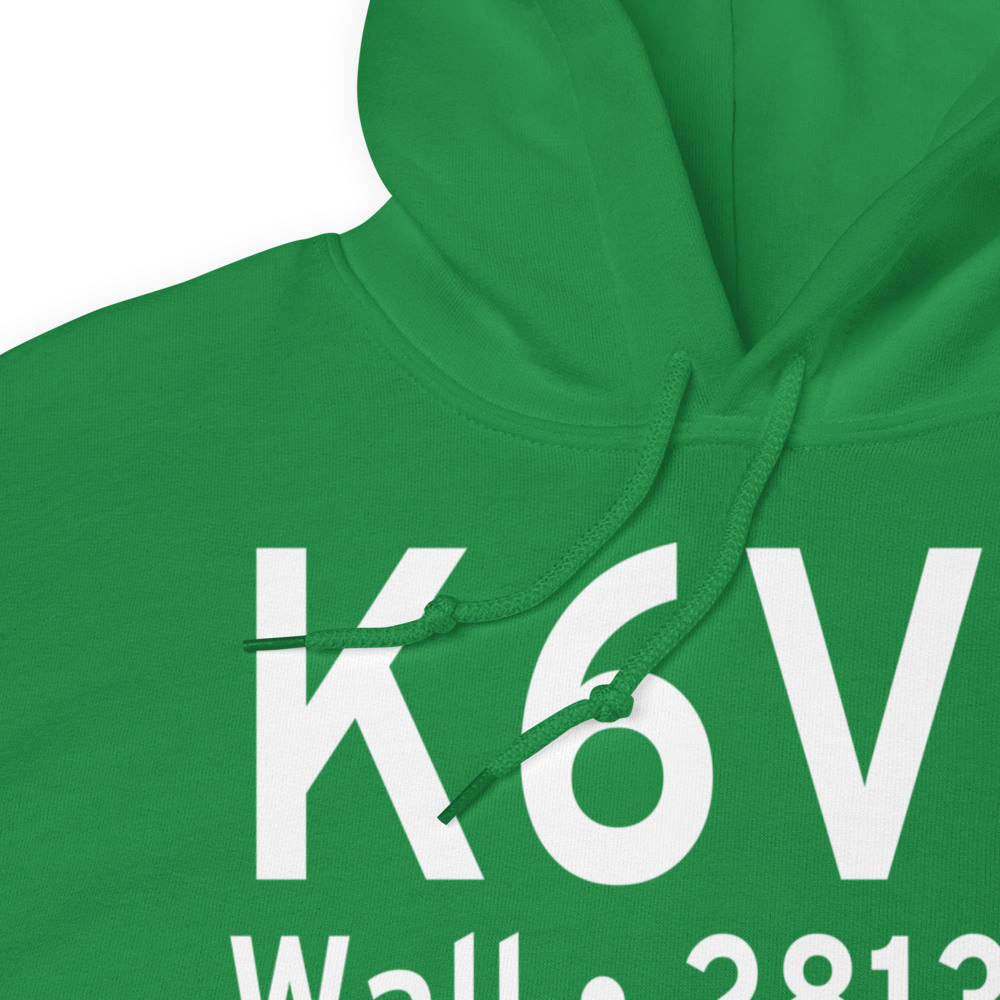 Wall Municipal Airport (K6V4) ICAO Hoodie Sweatshirt 