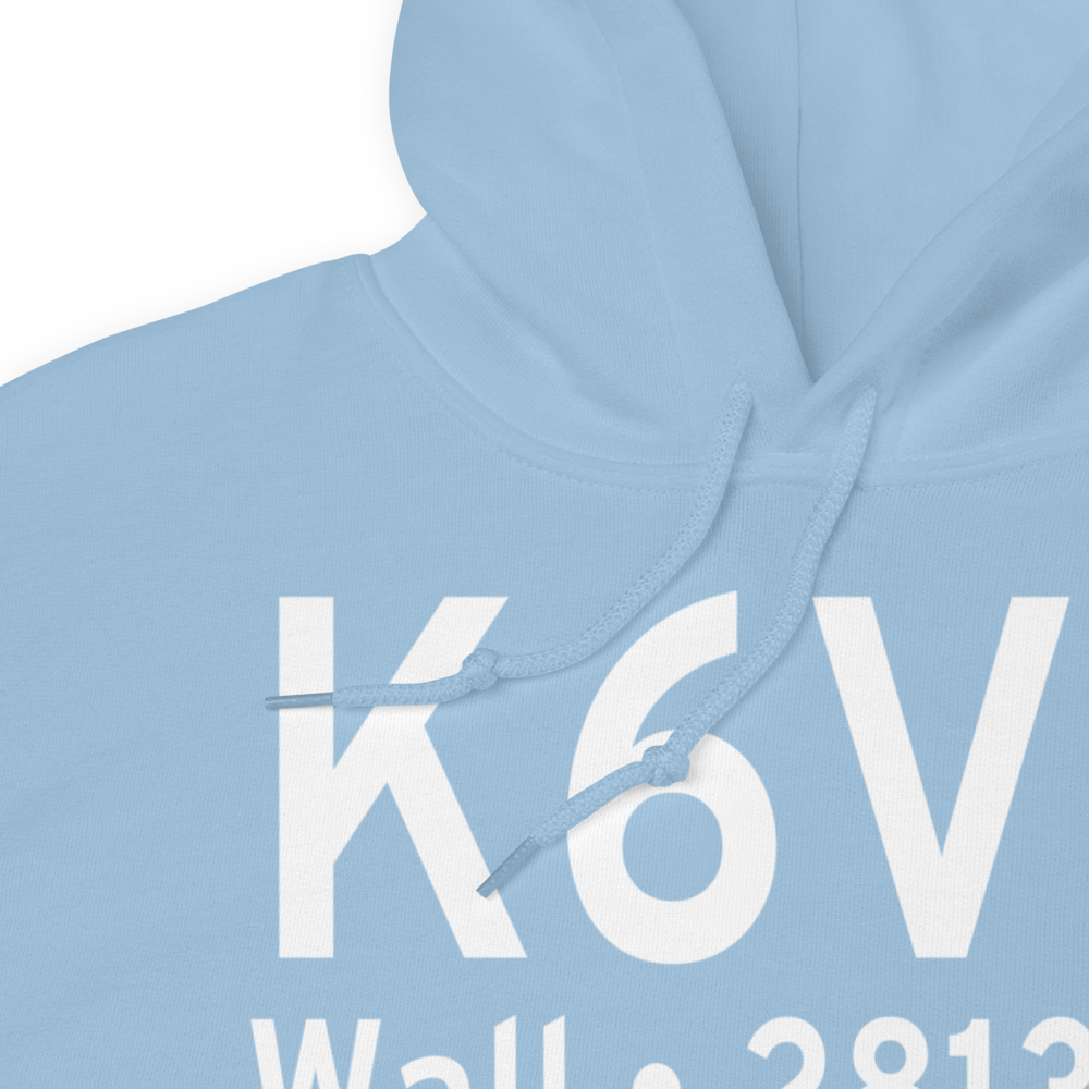 Wall Municipal Airport (K6V4) ICAO Hoodie Sweatshirt 