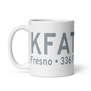 Fresno Yosemite International Airport (KFAT) ICAO Mug