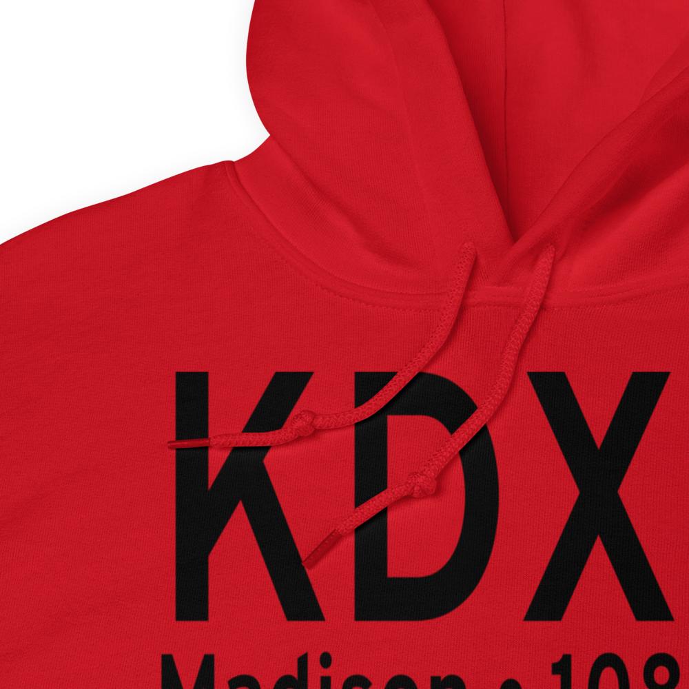 Lac Qui Parle County Airport (KDXX) ICAO Hoodie Sweatshirt 