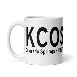 City of Colorado Springs Municipal Airport (KCOS) ICAO Mug