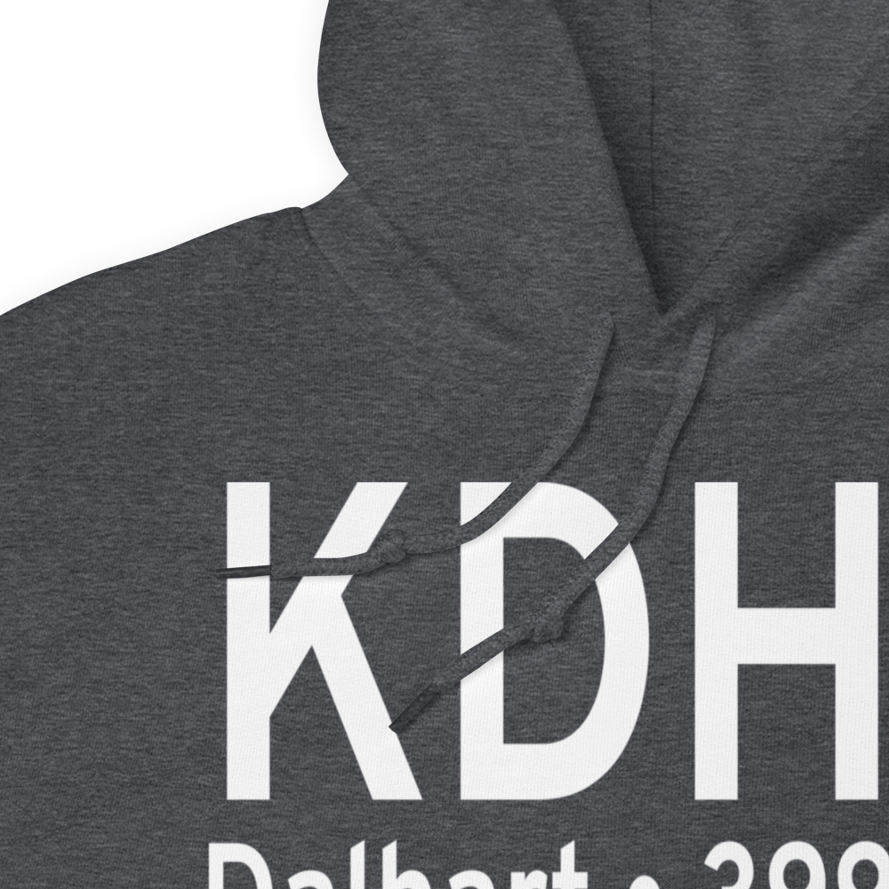 Dalhart Municipal Airport (KDHT) ICAO Hoodie Sweatshirt 