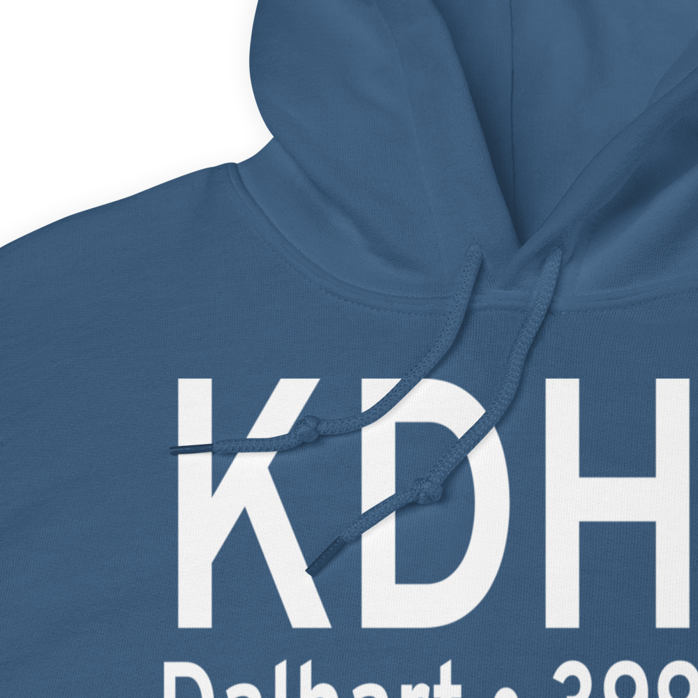 Dalhart Municipal Airport (KDHT) ICAO Hoodie Sweatshirt 