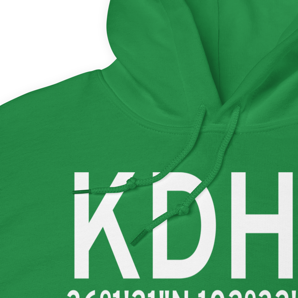 Dalhart Municipal Airport (KDHT) ICAO Hoodie Sweatshirt 