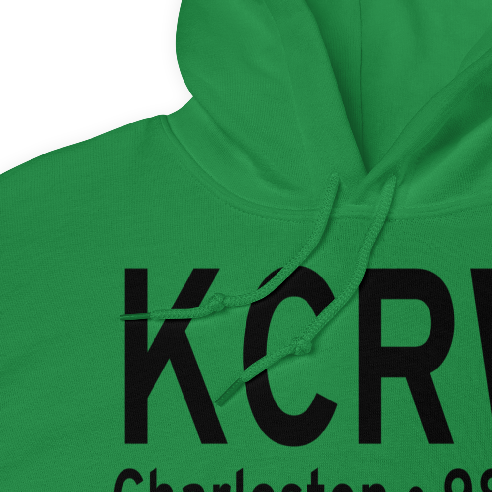 Yeager Airport (KCRW) ICAO Hoodie Sweatshirt 