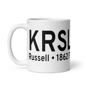 Russell Municipal Airport (KRSL) ICAO Mug