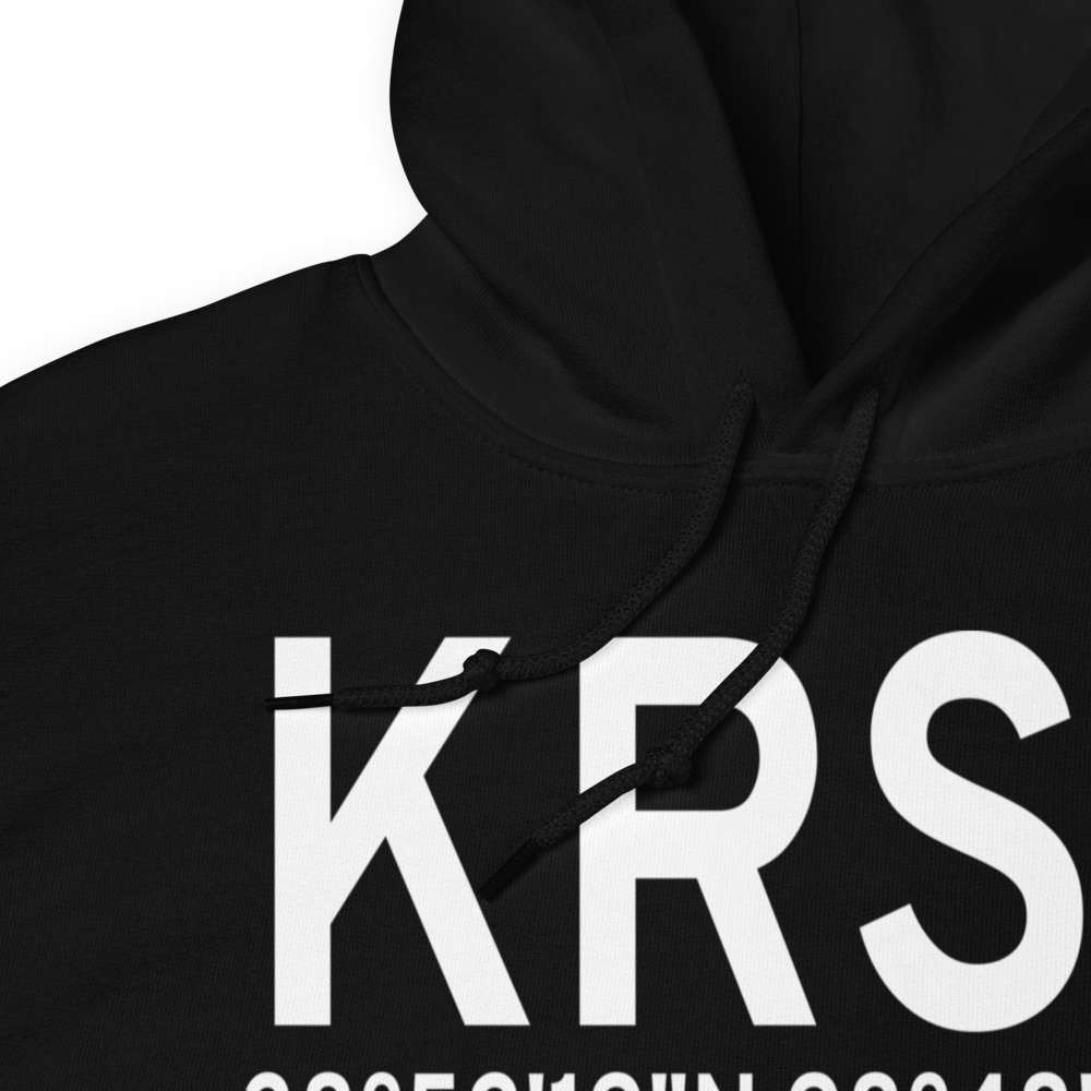 Russell Municipal Airport (KRSL) ICAO Hoodie Sweatshirt 