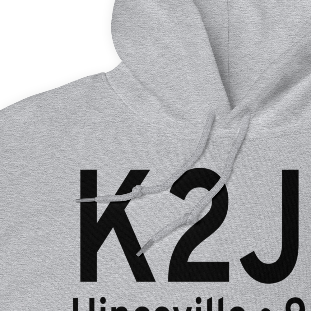 Liberty County Airport (K2J2) ICAO Hoodie Sweatshirt 