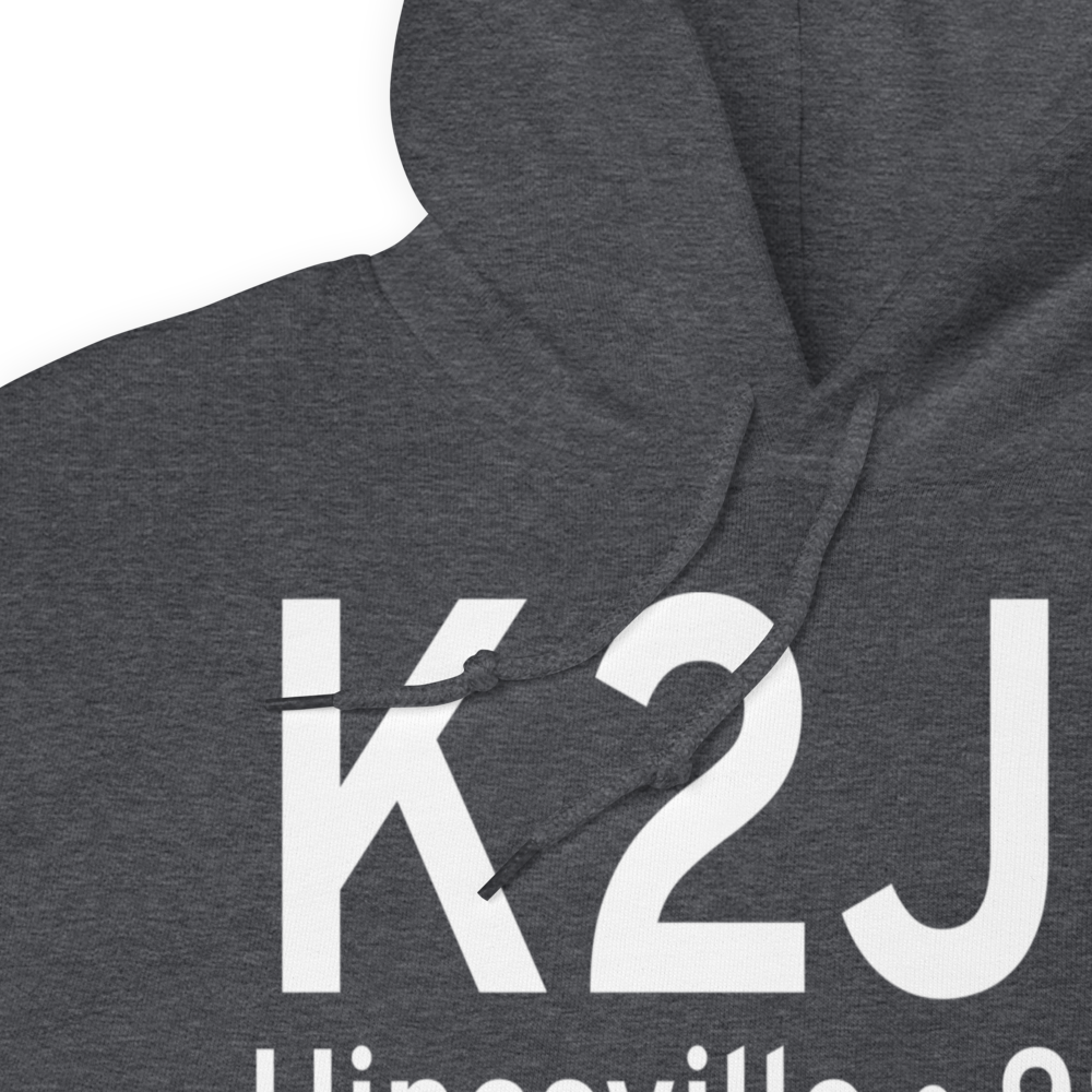 Liberty County Airport (K2J2) ICAO Hoodie Sweatshirt 