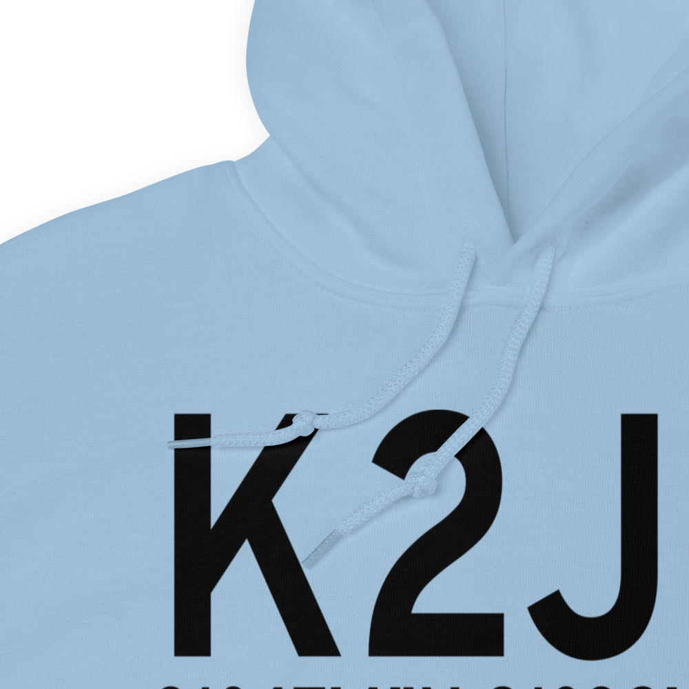 Liberty County Airport (K2J2) ICAO Hoodie Sweatshirt 