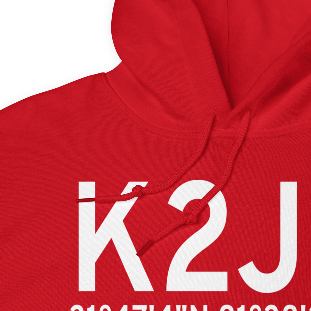 Liberty County Airport (K2J2) ICAO Hoodie Sweatshirt 