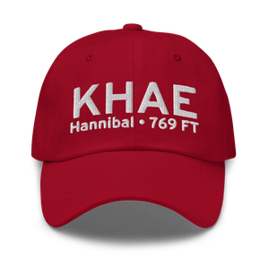 Hannibal Regional Airport (KHAE) ICAO Hat
