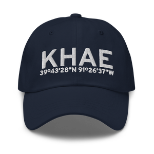 Hannibal Regional Airport (KHAE) ICAO Hat