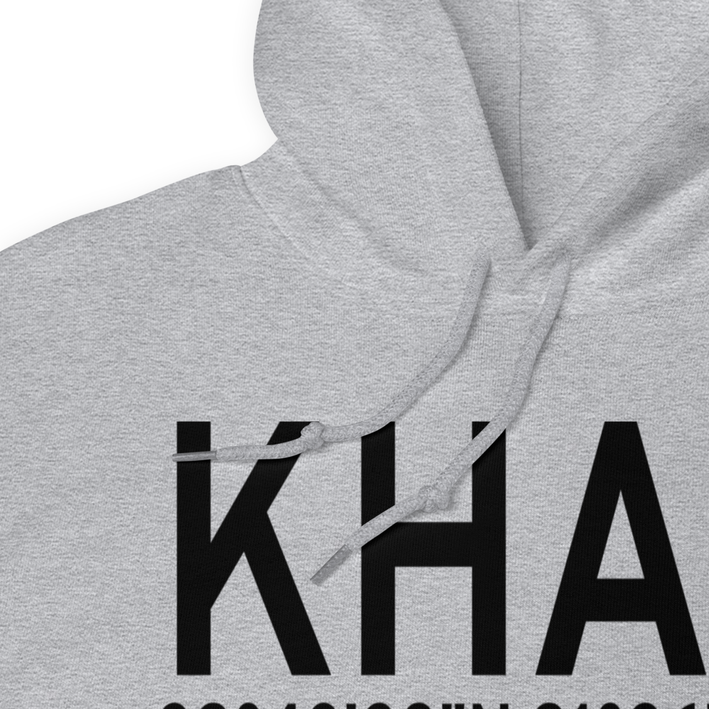 Hannibal Regional Airport (KHAE) ICAO Hoodie Sweatshirt 