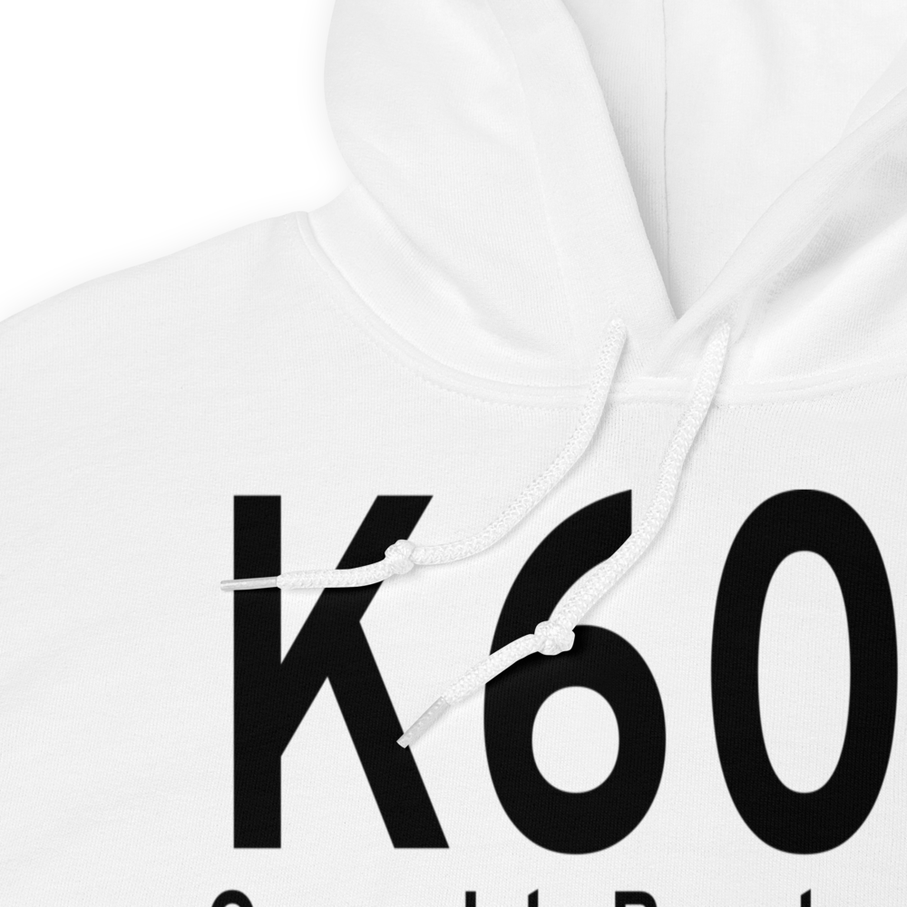 Odell Williamson Municipal Airport (K60J) ICAO Hoodie Sweatshirt 