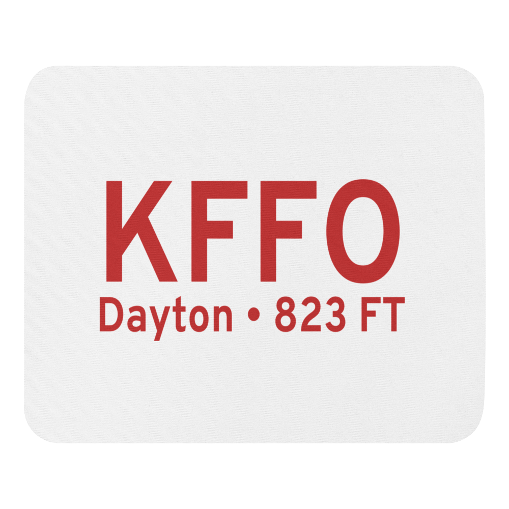 Wright-Patterson Air Force Base (KFFO) ICAO  Mouse Pad 