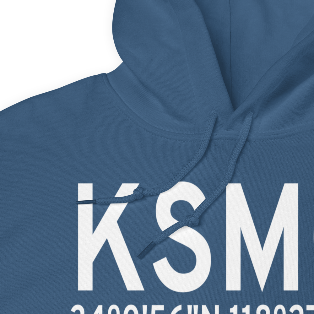 Santa Monica Municipal Airport (KSMO) ICAO Hoodie Sweatshirt 