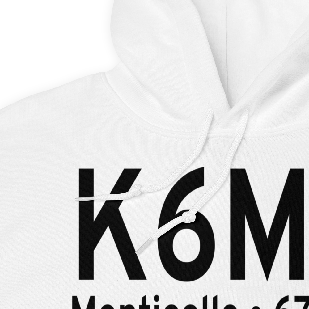 Lewis County Regional Airport (K6M6) ICAO Hoodie Sweatshirt 