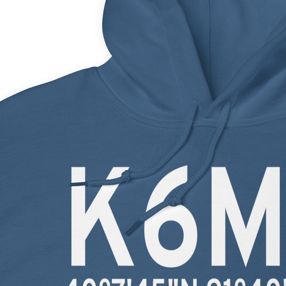Lewis County Regional Airport (K6M6) ICAO Hoodie Sweatshirt 