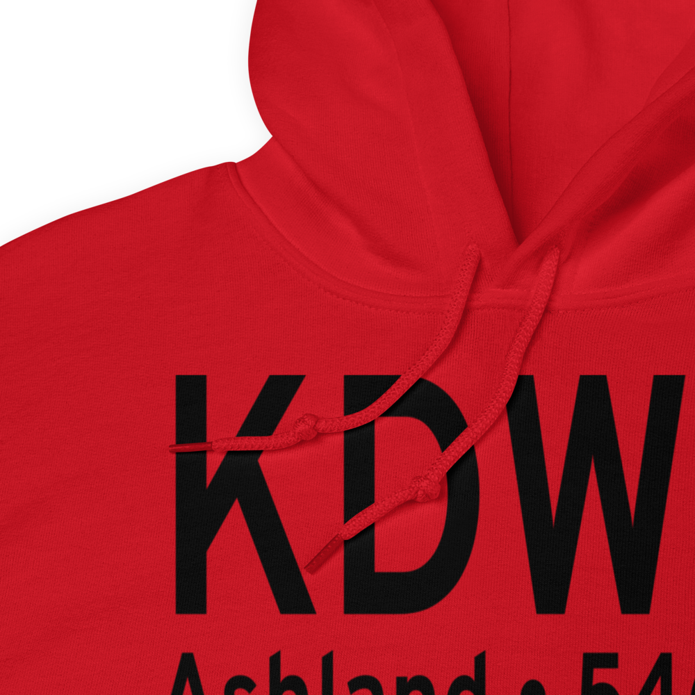 Ashland Regional Airport (KDWU) ICAO Hoodie Sweatshirt 