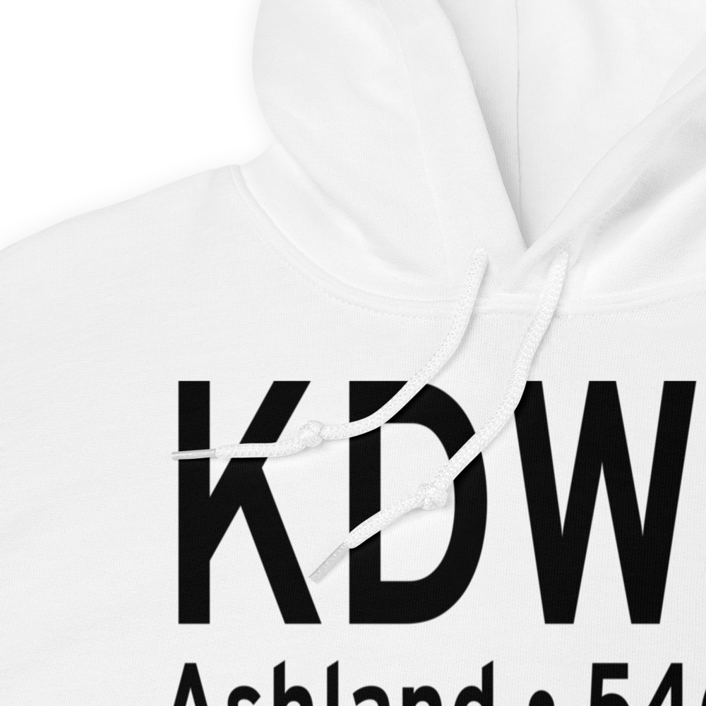 Ashland Regional Airport (KDWU) ICAO Hoodie Sweatshirt 