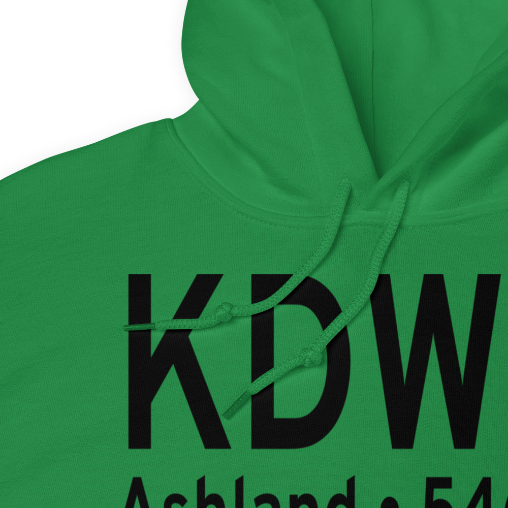 Ashland Regional Airport (KDWU) ICAO Hoodie Sweatshirt 