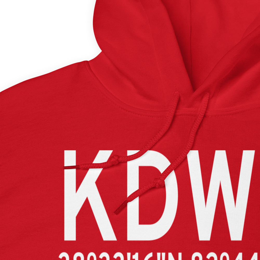 Ashland Regional Airport (KDWU) ICAO Hoodie Sweatshirt 