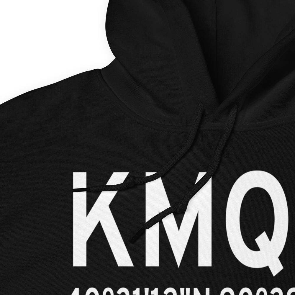 Macomb Municipal Airport (KMQB) ICAO Hoodie Sweatshirt 