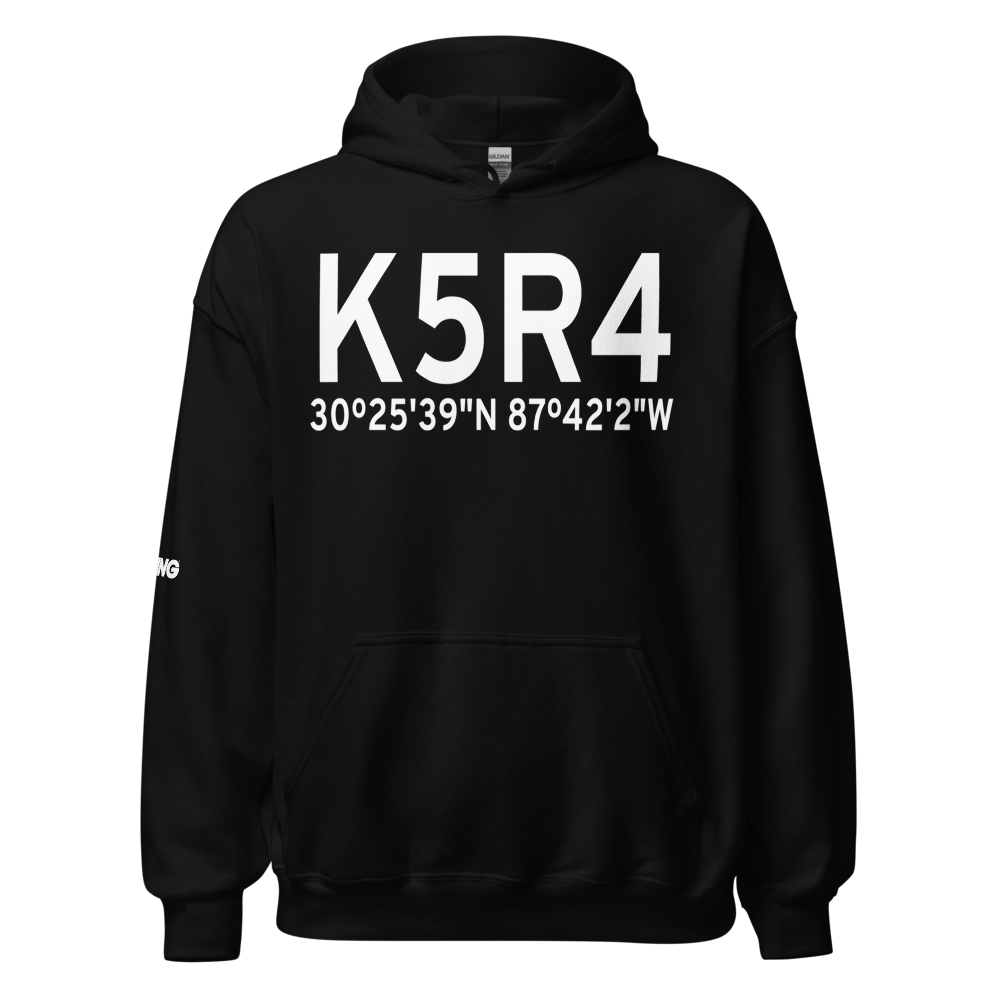 Foley Municipal Airport (K5R4) ICAO Hoodie Sweatshirt 