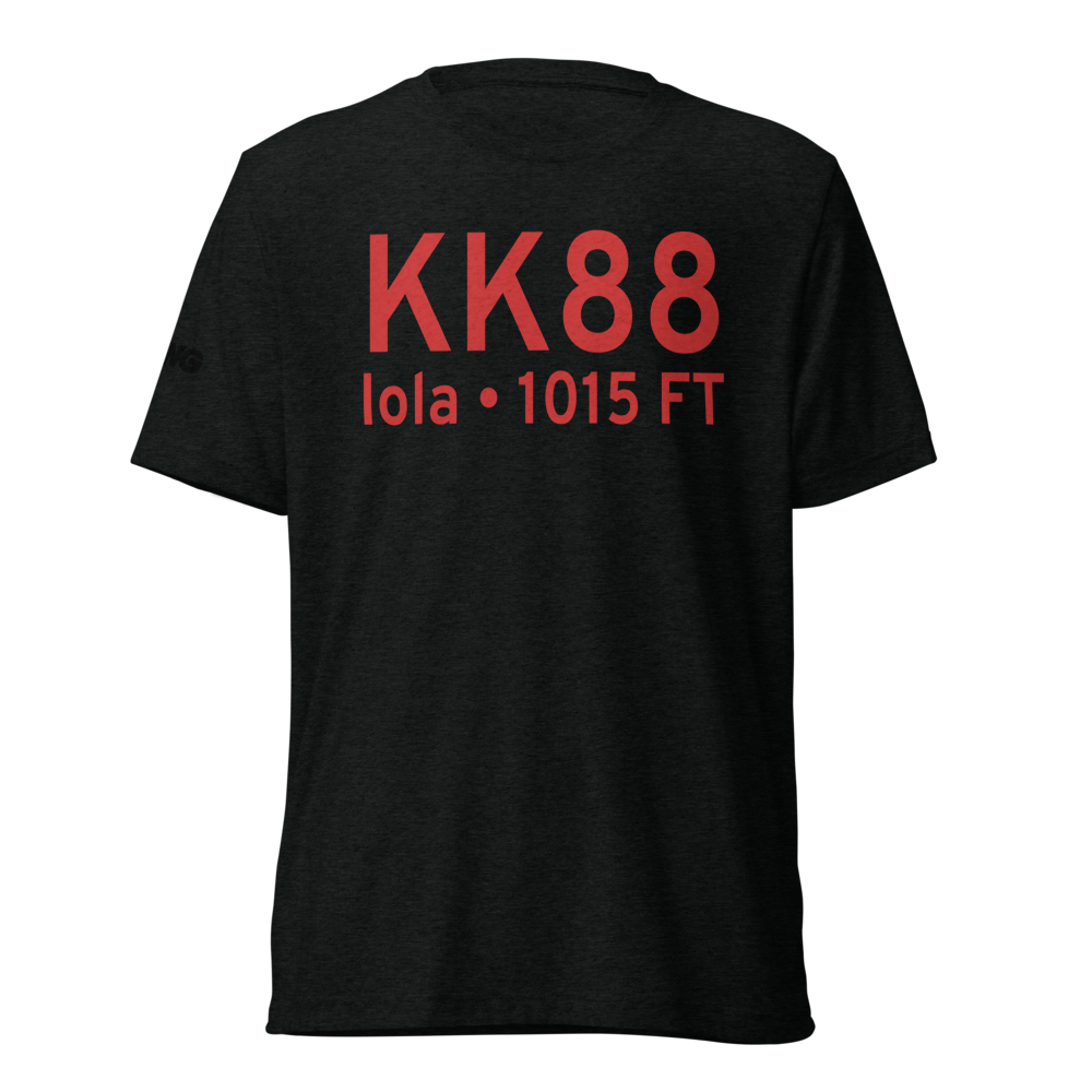 Allen County Airport (KK88) ICAO Tri-blend T-Shirt 