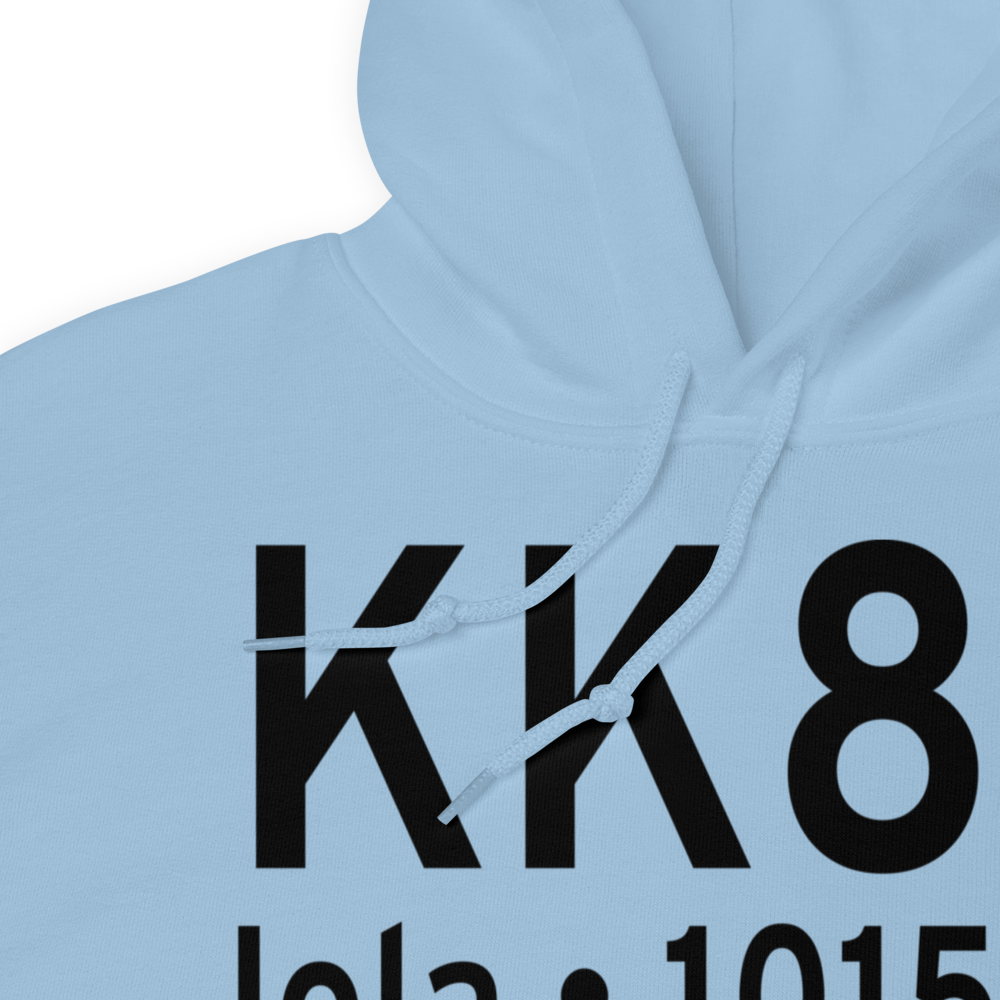 Allen County Airport (KK88) ICAO Hoodie Sweatshirt 