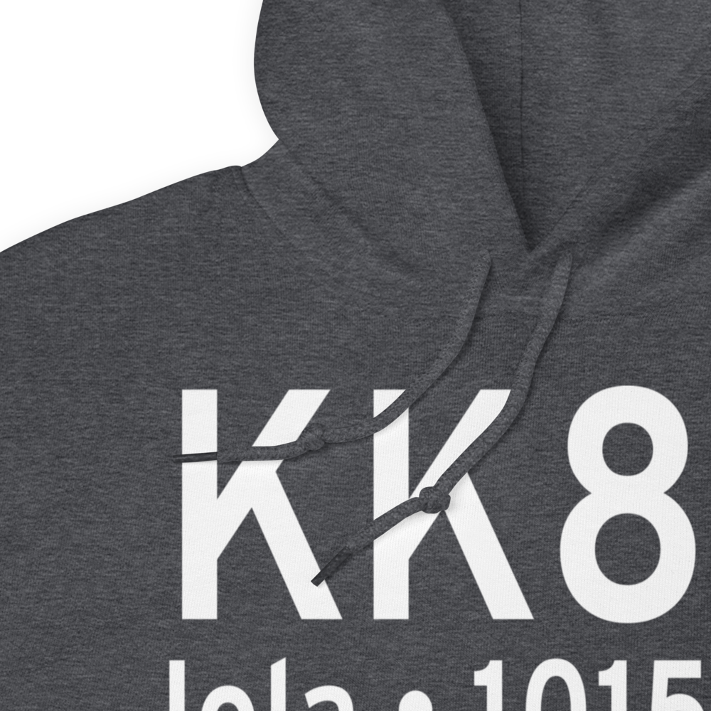 Allen County Airport (KK88) ICAO Hoodie Sweatshirt 