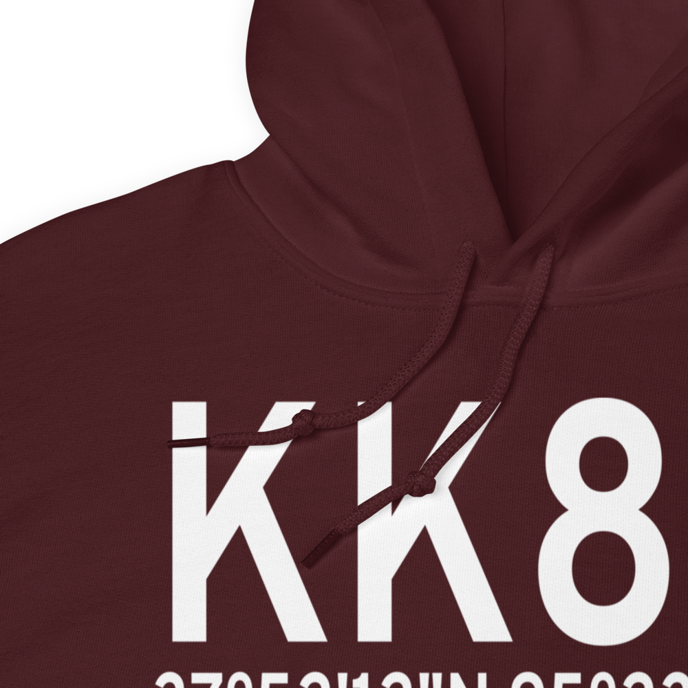 Allen County Airport (KK88) ICAO Hoodie Sweatshirt 