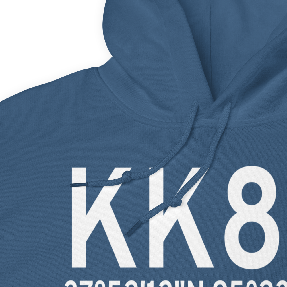 Allen County Airport (KK88) ICAO Hoodie Sweatshirt 