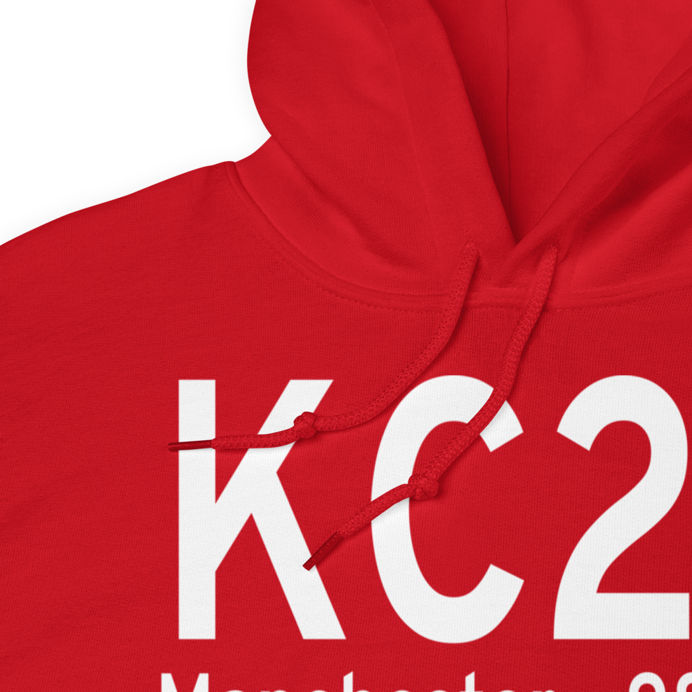 Manchester Municipal Airport (KC27) ICAO Hoodie Sweatshirt 