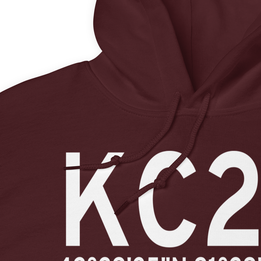 Manchester Municipal Airport (KC27) ICAO Hoodie Sweatshirt 