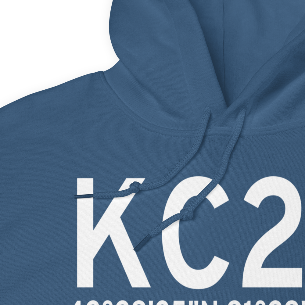 Manchester Municipal Airport (KC27) ICAO Hoodie Sweatshirt 