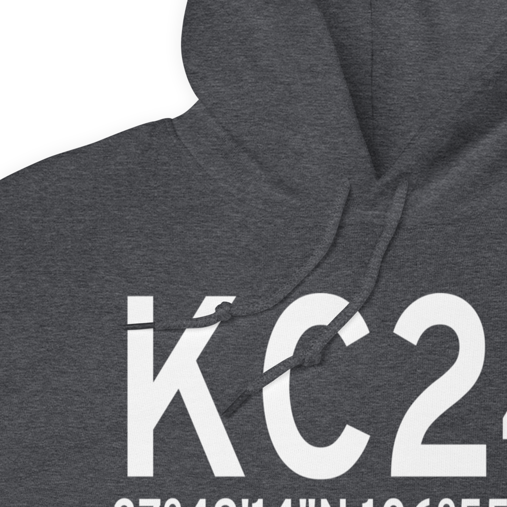 Mineral County Memorial Airport (KC24) ICAO Hoodie Sweatshirt 