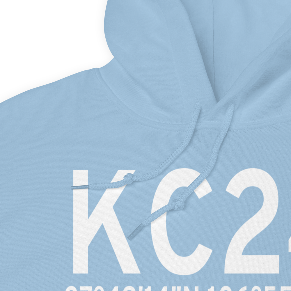 Mineral County Memorial Airport (KC24) ICAO Hoodie Sweatshirt 