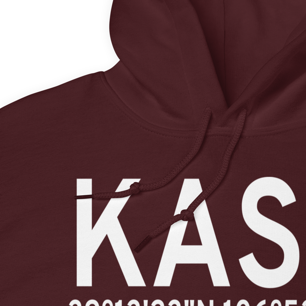 Aspen-Pitkin Co/Sardy Field (KASE) ICAO Hoodie Sweatshirt 