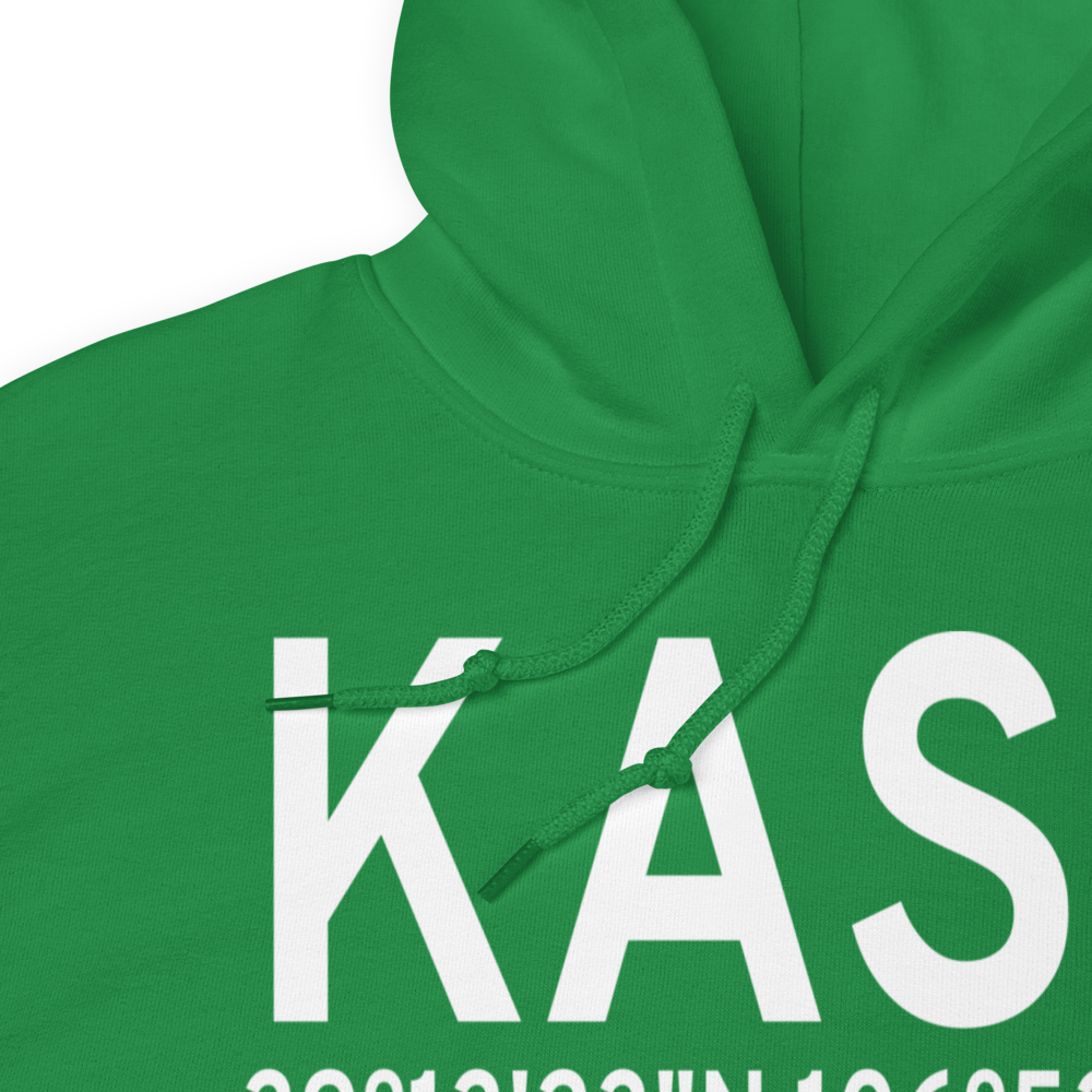 Aspen-Pitkin Co/Sardy Field (KASE) ICAO Hoodie Sweatshirt 
