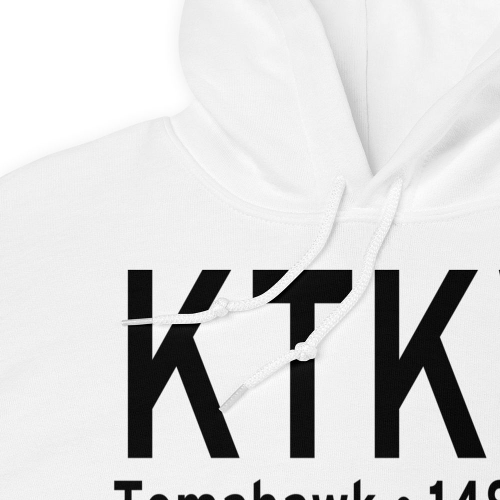 Tomahawk Regional Airport (KTKV) ICAO Hoodie Sweatshirt 