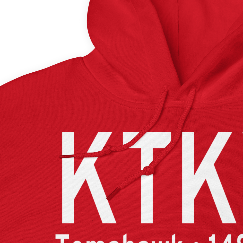 Tomahawk Regional Airport (KTKV) ICAO Hoodie Sweatshirt 