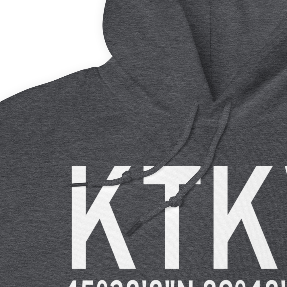 Tomahawk Regional Airport (KTKV) ICAO Hoodie Sweatshirt 