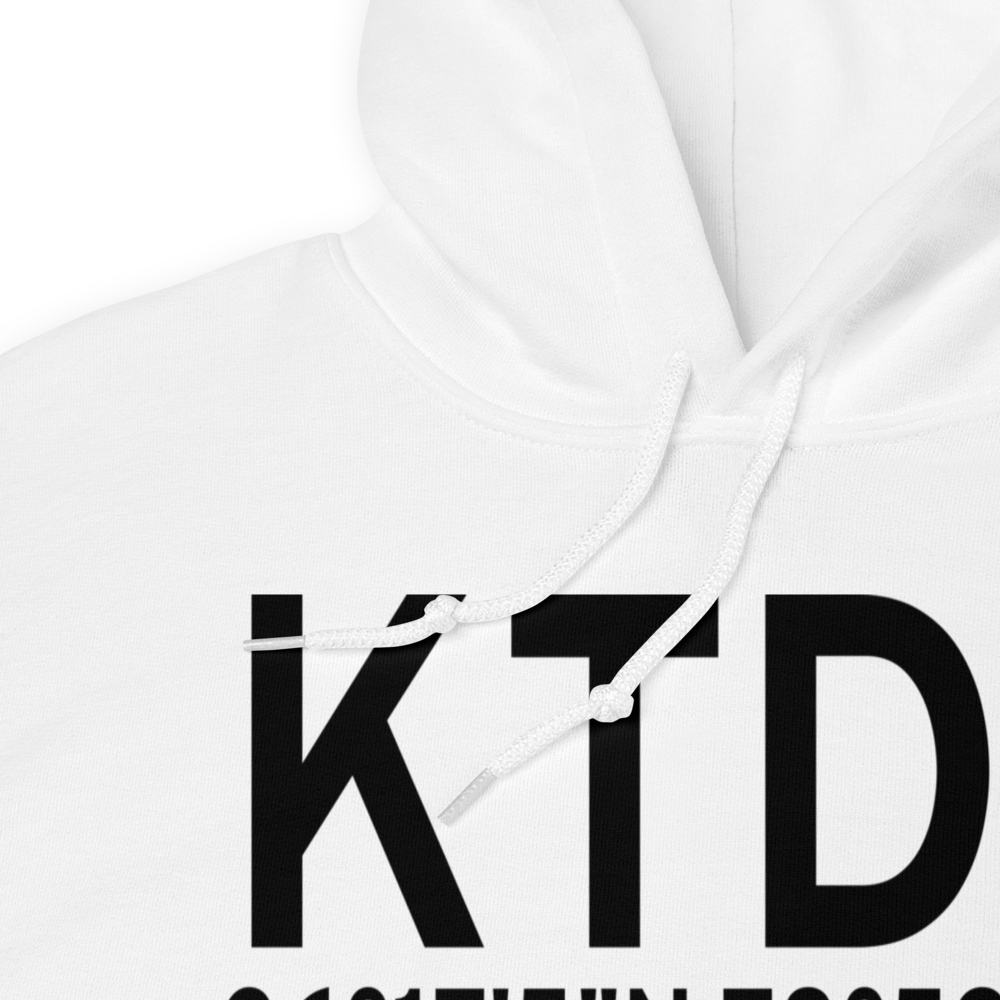Person County Airport (KTDF) ICAO Hoodie Sweatshirt 