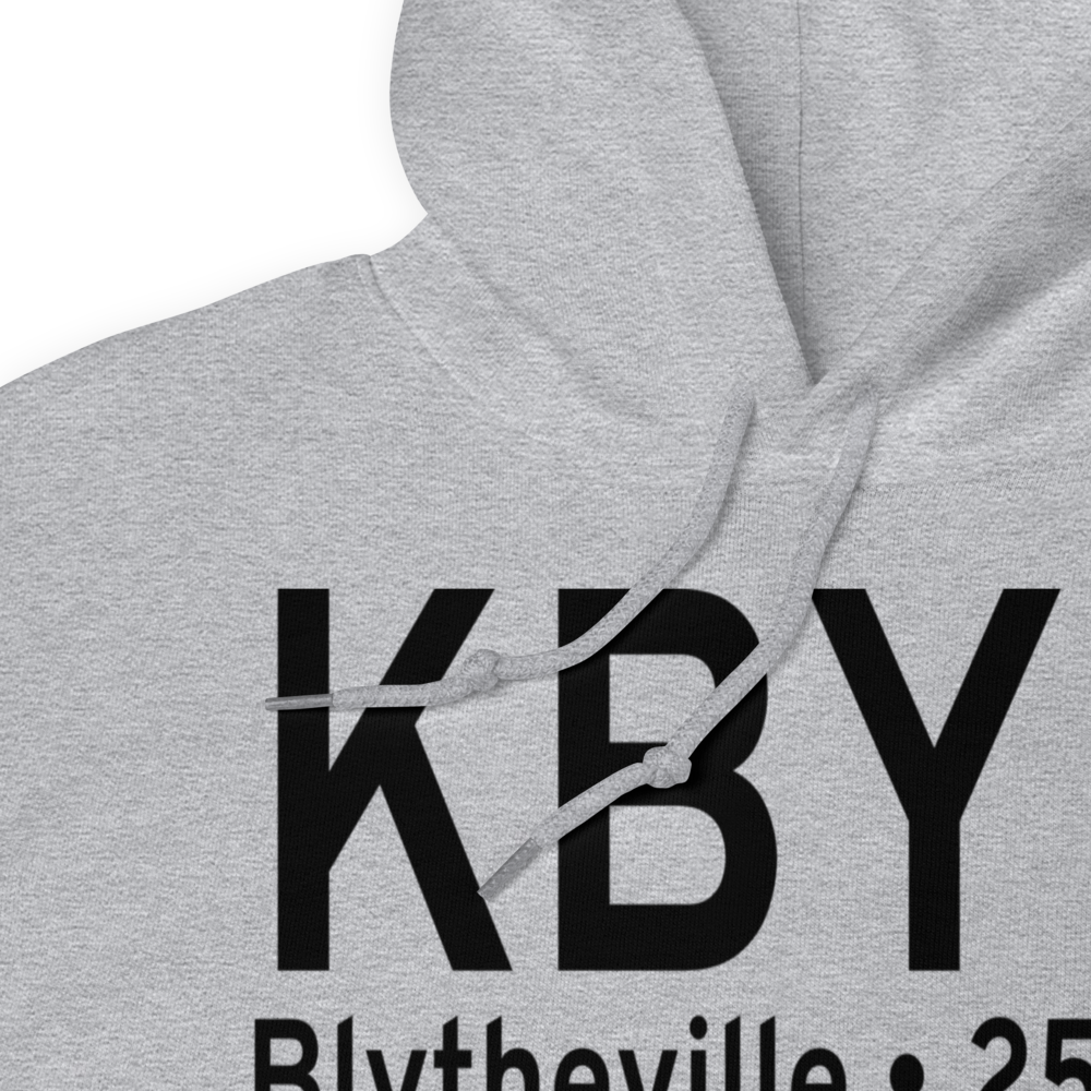 Arkansas International Airport (KBYH) ICAO Hoodie Sweatshirt 